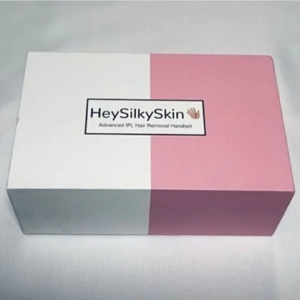 Hey Silky Skin Women's Advanced IPL Hair Removal Handset Rose Gold Pink New